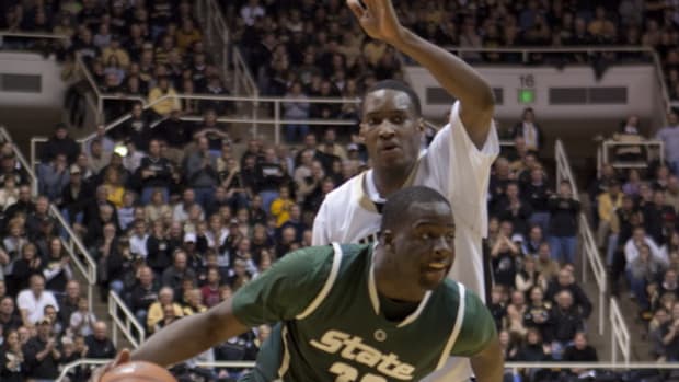 Spartan forward will attempt to make World University Games Team.  Photo courtesy of Starr Portice.